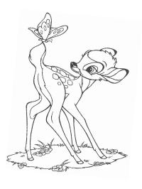 Bambi i motyl