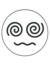Emoji zawroty głowy