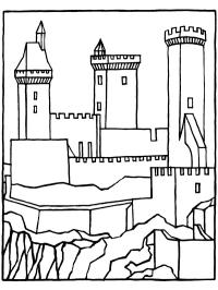 Zamek w Foix