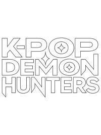 K-popowe łowczynie demonów logo