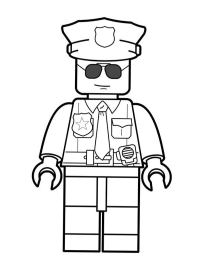 Lego komisarz policji