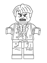 Minifigurka LEGO zombie