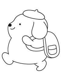 Pompompurin idzie do szkoły