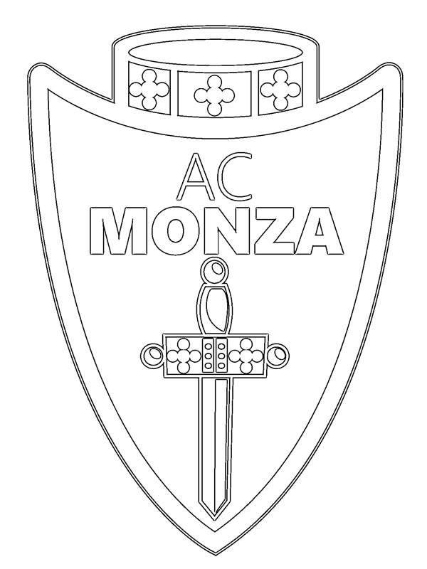 AC Monza kolorowanka