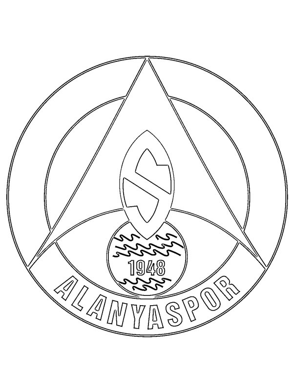 Alanyaspor kolorowanka