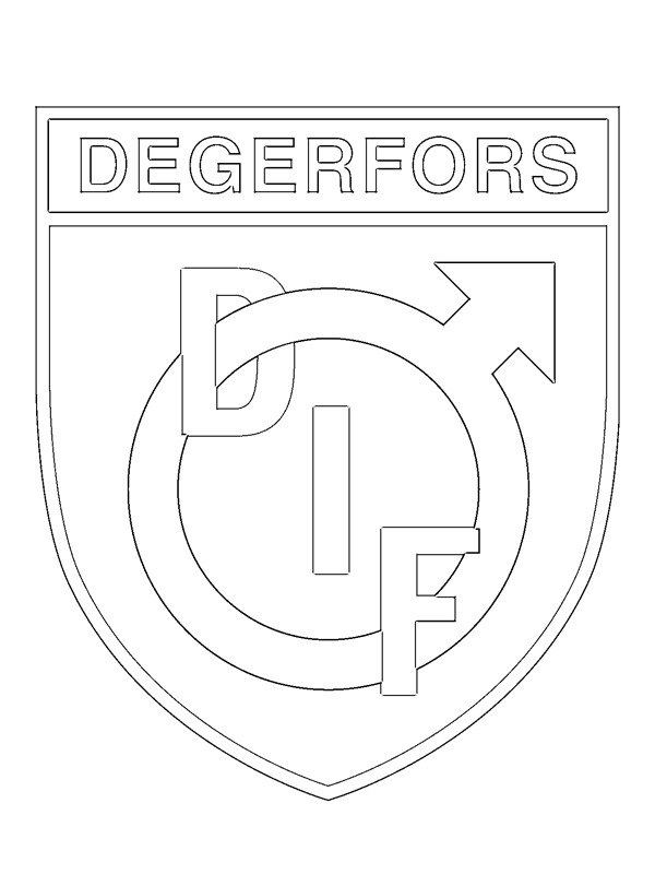 Degerfors IF kolorowanka