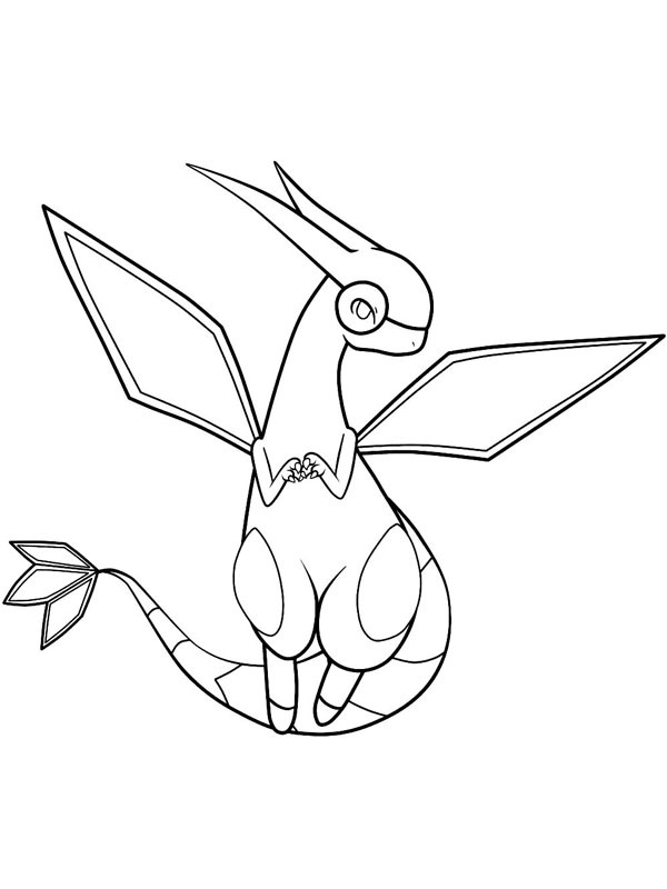 Flygon (Pokémon) kolorowanka