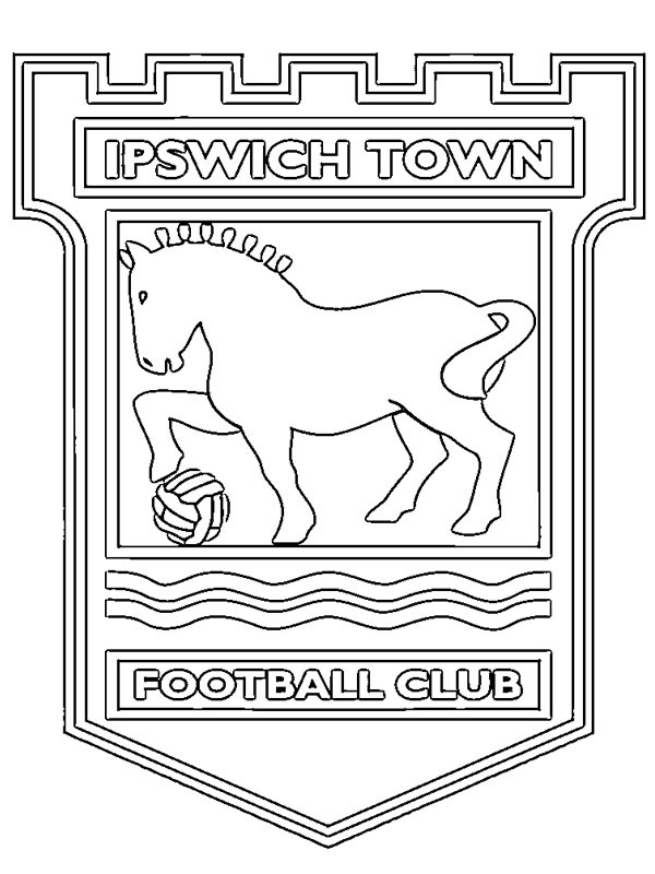 Ipswich Town FC kolorowanka