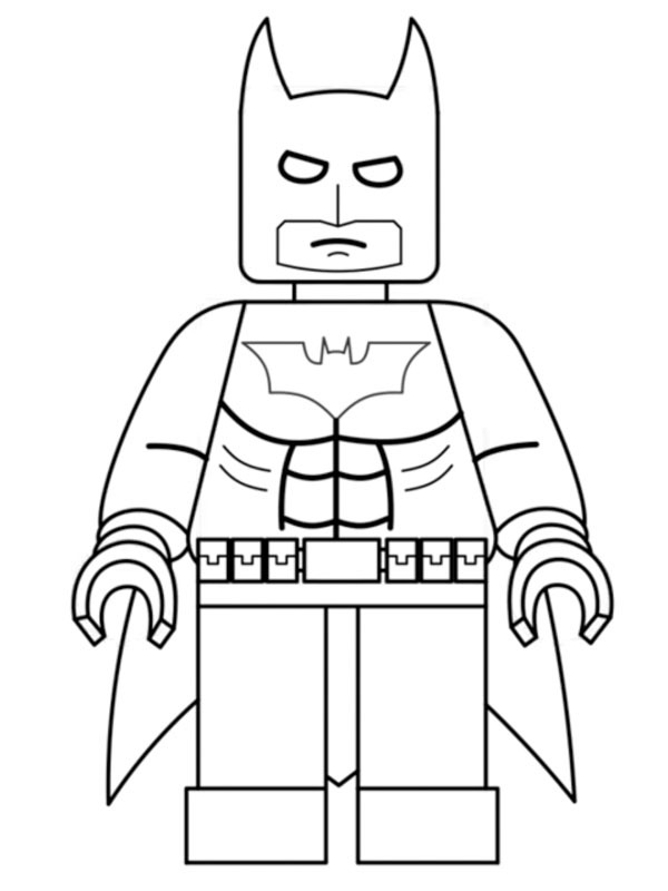 LEGO Batman kolorowanka