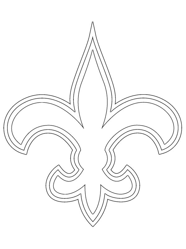 New Orleans Saints kolorowanka