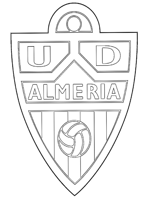 UD Almería kolorowanka