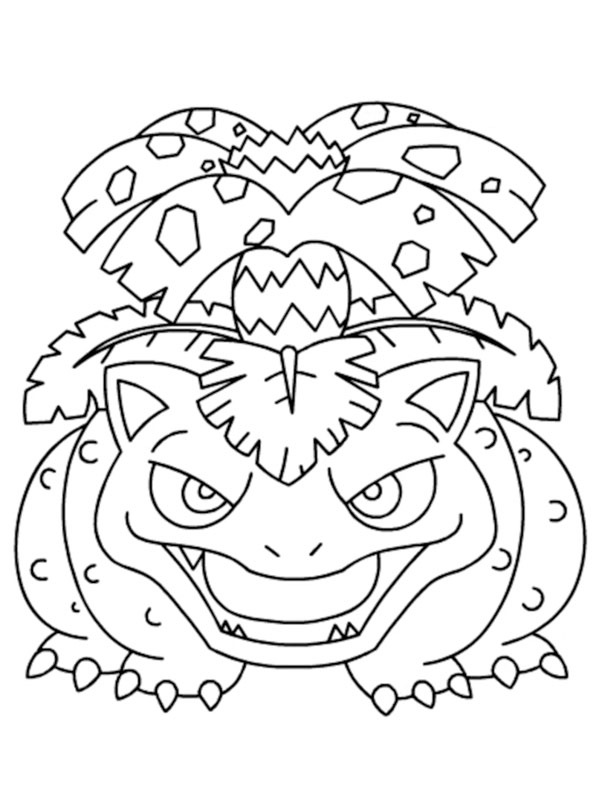 Venusaur kolorowanka