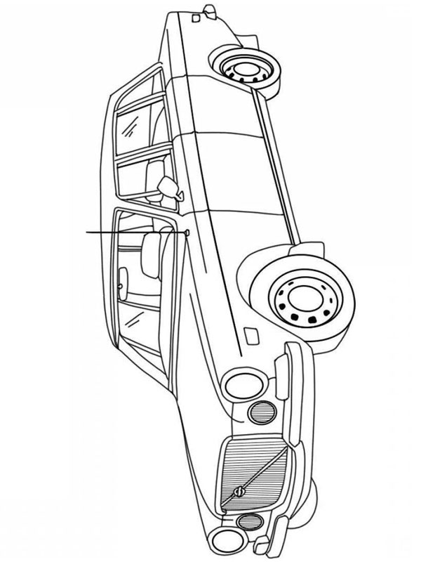 Volvo 164 kolorowanka